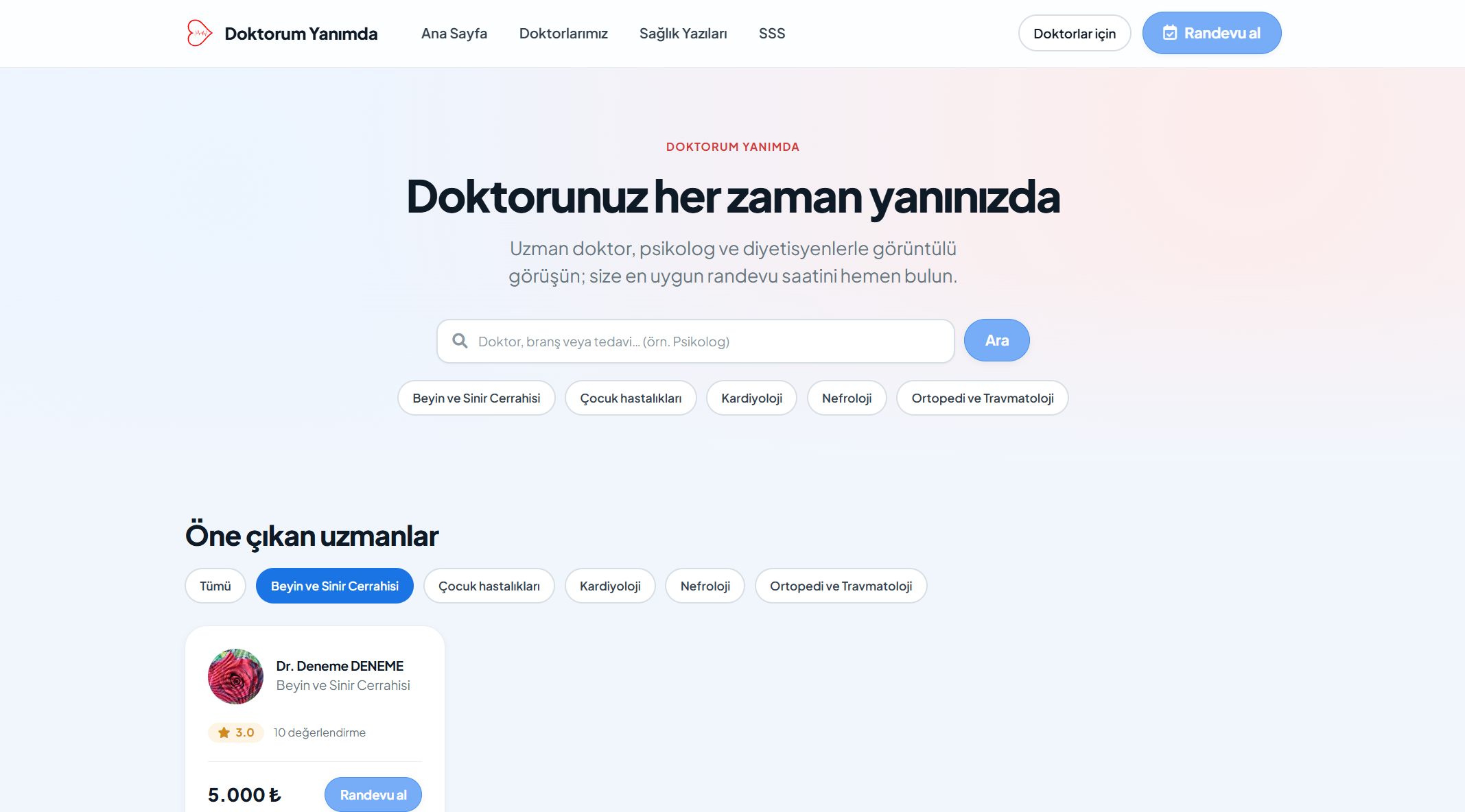 Web sitesi ekran görüntüsü